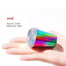 Manicure Tools For French Nails Silicone Nail Stamper With Cap Soft Stamp