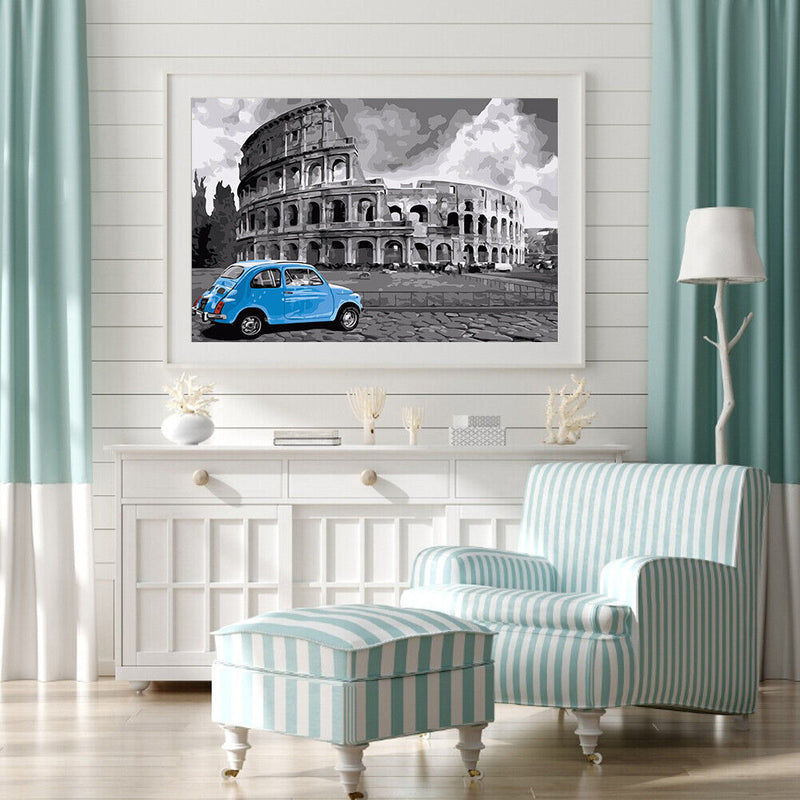 Colosseum 50x40cm Oil Paint By Numbers Picture DIY Painting SXD216045