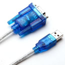 USB to RS232 COM Port Serial 9 Pin DB9 Adapter Cable Converter for Win 7*5