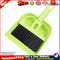 Mini Desktop Plastic Sweep Cleaning Brush Small Broom Dustpan Set (Green) Newly