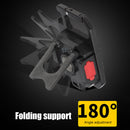 500lm COB LED Mini Keychain Flashlight Bottle Opener Waterproof Pocket Work