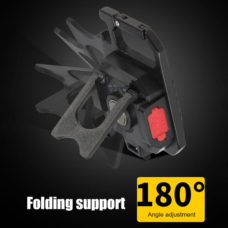 500lm COB LED Mini Keychain Flashlight Bottle Opener Waterproof Pocket Work