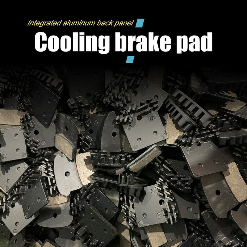 1 Pair MTB Road Bike Cooling Fins Heat Radiation Brake Pad for M9000 M9020