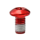 12pcs T25 M5 Bicycle Disc Brake Rotor Torx Bolts Bike Fix Screws (Red) Newly