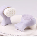 Silicone Face Cleanser Brush Washing Double-Side Massage Portable Skin Care Tool