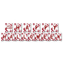 Friendly Halloween Disposable Tableware Dinnerware set Paper Plates Napkins