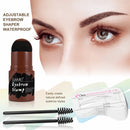 Eyebrow Stamp Stick Set Brow Stencil Hairline Contour (Thick Tube Black)