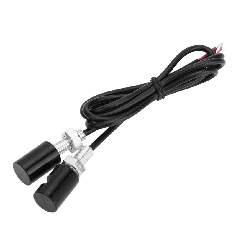 2Pcs Black Led Car Tail Light Universal Motorcycle Light Emitting Diode Numbers