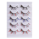 Eyelashes Spiky Manga Lashes Colored Lashes That Look Like Individual Clusters