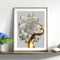 30x40cm DIY Flowers Picture Hand Painted Oil Painting Home Wall Bedroom Decor