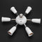 Adjustable E27 Splitter 7 Heads Lamp Base LED Bulb Adapter Holder Socket Newly