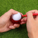 360 Degree Around Golf Scriber Golf Ball Line Marker Liner Template Drawing Tool