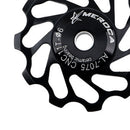 Aluminum Ceramic Bearing MTB Road Bike Rear Derailleur Pulley (13T Black) Newly
