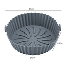 #A Silicone Air Fryer Tray Heat-resistance for Oven Microwave Cake Baking Moul