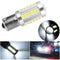 DRL White 33SMD 150° LED Tail Lights Turn Signal Bulbs 1156 BAU15S PY21W