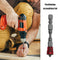 1/4 inch Hex Shank S2 Steel PH2 Magnetic Electric Screwdriver Bits (Red)