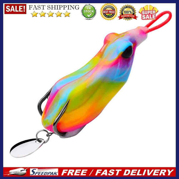 6.5cm 14.5g Bionic Ray Frog Lure Topwater Artificial Wobbler Fishing Bait Tac