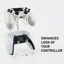 Game Handle Desk Stand Transparent Desk Controller Holder for Ps4 Ps5 Switch Pro