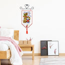 Christmas Banner Pendant DIY Knitting Needles Kit Cross Stitch Home Room De