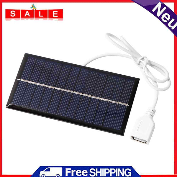 1W 6V Portable Solar Panel Mini DIY Solar System for Phone Power Bank Fan Cell
