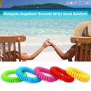 12pcs Mosquito Repellent Bracelet Spiral Anti-Mosquito Wrist Band Random