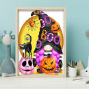 Halloween Pumpkin Goblin Ghost Diamond Painting Kits Wall Art Decor (A5537)