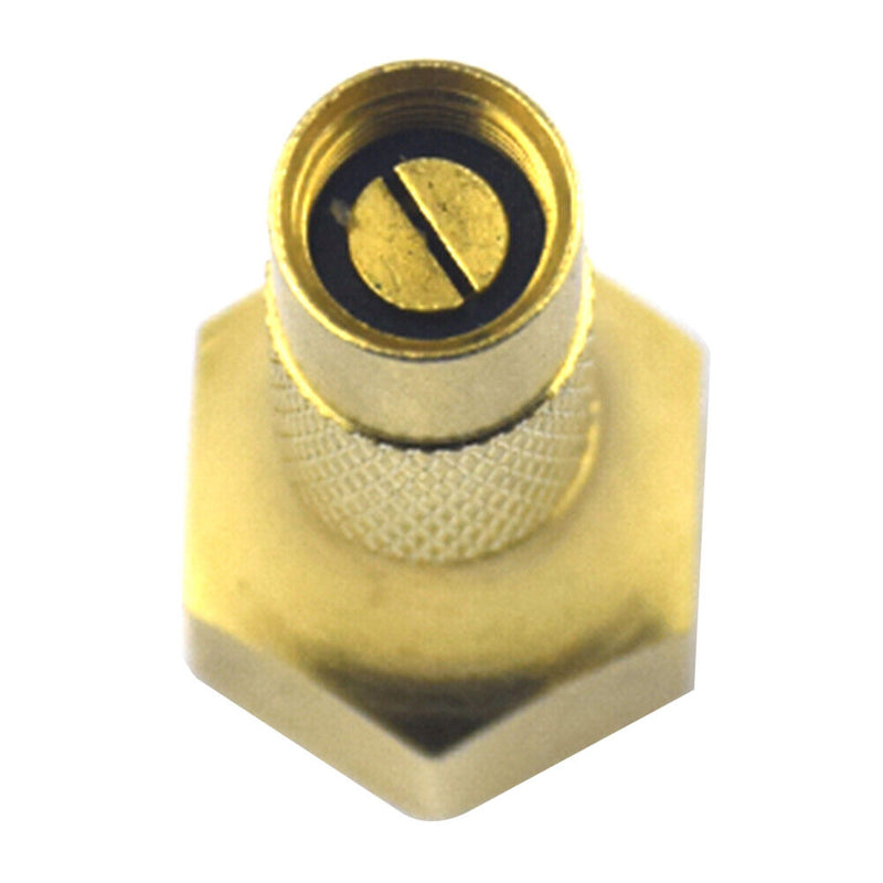 2pcs Heavy Duty Screw-On Brass Tire Air Chuck for Car Tyre Inflator Gauge Newly