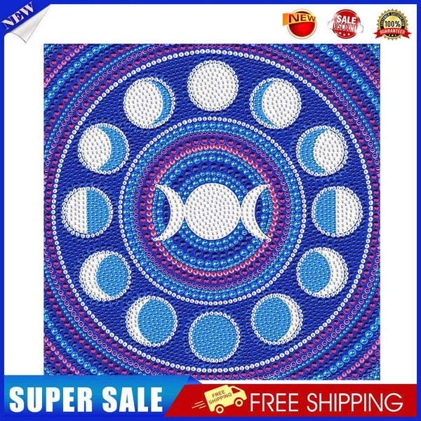 Diamond Painting Kit Twelve Time Full Round Drill Crystal DIY Art (KA217)