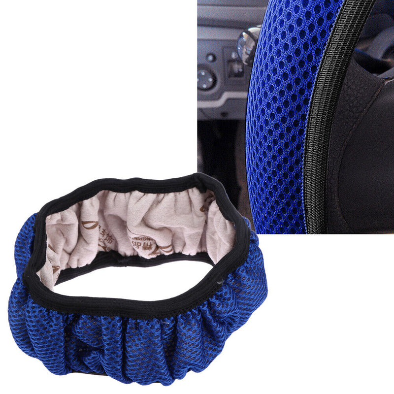 Handbrake Auto Car Steering Wheel Cover Cars Steering Blue Newly
