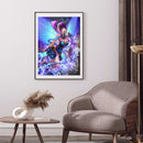 30x40cm DIY Full Round Diamond Painting Fairy Elf Picture Rhinestone Mosaic Kit