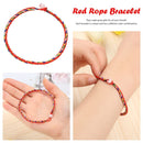 Handmade Hand-woven Bracelet Gift For Couple Jewelry Gifts Red Rope Bracelet