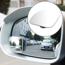 360 Degree HD Blind Spot Mirror Adjustable Wide Angle Rimless Driving Safety