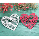 AVZYARDY Heart Pattern, Carbon Steel, Crafting, Card Punching Stencil,