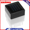 Waterproof Solar Powered LED Light Fence Post Pool Space for Outdoor Border -