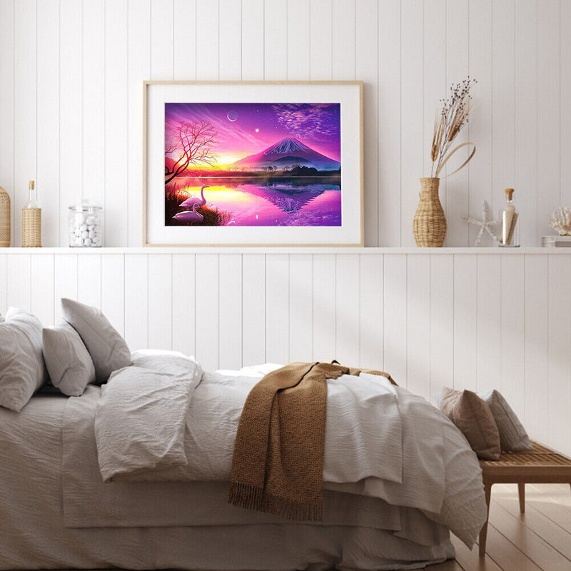 Diamond Painting 5D DIY West Lake Full Round Drill Rhinestone