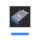 Type E to Type C/USB Adapter PC Motherboard USB3.0 Plug Converter Connector Part