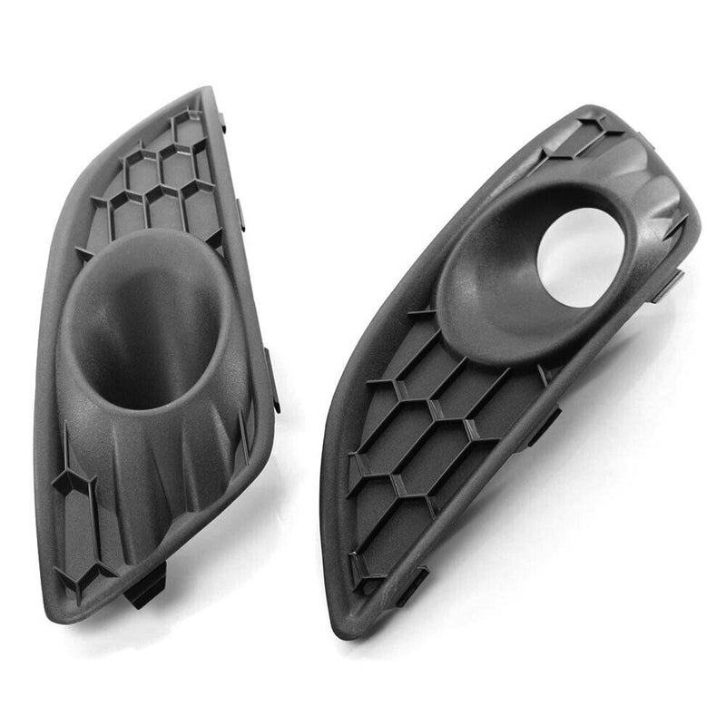 1 Pair Front Bumper Light Grill Fog Lamp Lower Grill for Ford Fiesta JA8 13-17