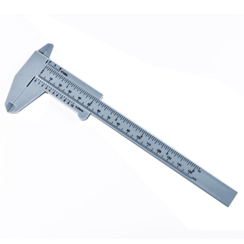 2x 150mm Plastic Eyebrow Measure Caliper Ruler Permanent Makeup Tattoo Tool