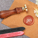 25mm Christmas Wax Seal Stamp Cartoon Head DIY Retro Sealing Decor (SD057)