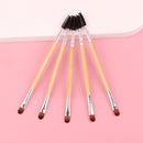 Dual Eyebrow Brushes Lightweight Portable Makeup Tools for Girls Women Make