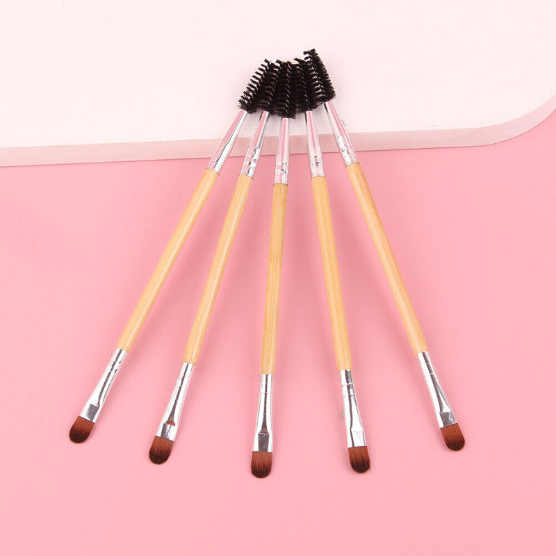 Dual Eyebrow Brushes Lightweight Portable Makeup Tools for Girls Women Make