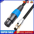 3 Pin Converter Adapter Mini XLR Female to XLR Female Audio Cable (5m)