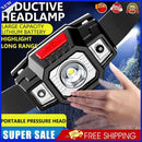 Mini LED Headlamp Headlight USB Rechargeable Portable Fishing Head Torch Lantern