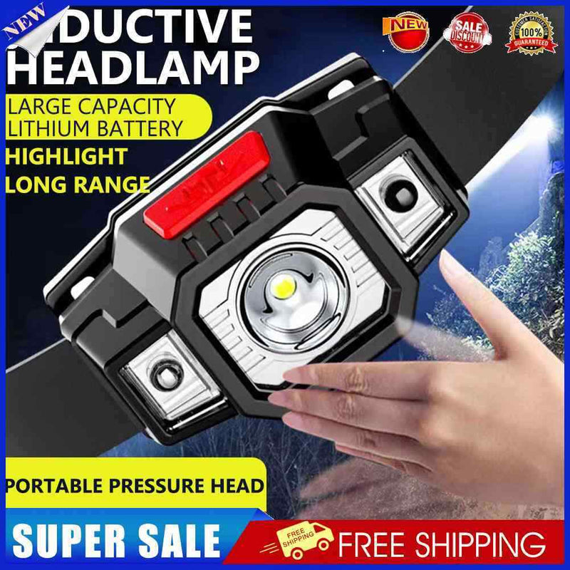 Mini LED Headlamp Headlight USB Rechargeable Portable Fishing Head Torch Lantern