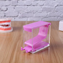 Dental Orthodontic Cotton Roll Dispenser Press Type Box Organizer (Pink) Newly