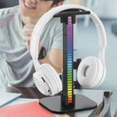 RGB Gaming Headphone Stand Desk Display Holder for Gamer PC (LED Base)