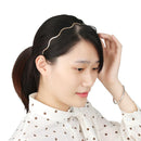 Party Accessories Wave Bending Thin Headbands Metal Headdress Hair Hoop