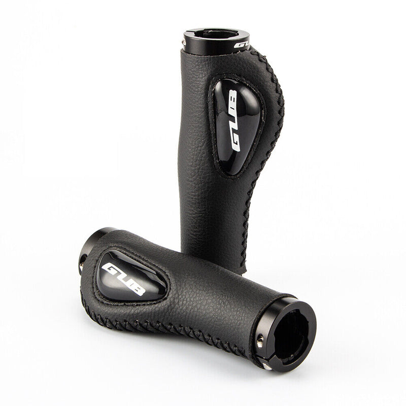1pairs Bicycle Grips Fiber Leather Mountain Bike Grips Mountain Bike Access