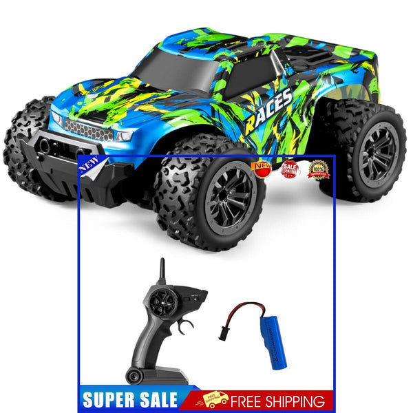 1/20 4WD RC Off Road Car 20km/h High Speed Monster Truck w/ Battery (S 702)