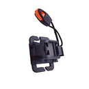 Outdoor Backpack Clip Soft Walking Hanging Buckle with Whistle Elastic Rope